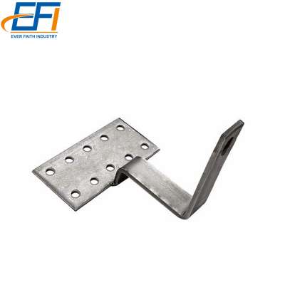 Rv Solar Panel C Z Channel Pv Aluminum Trapezoid Mounting Bracket Mount Clamp Hook for tile roof pole