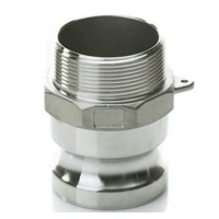 Stainless Steel Camlock Male Adapter NPT Thread